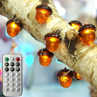 3D Eikel Herfst Lichtsllinger (3 m) - HarvestGlow