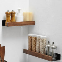 Solid Wood Bathroom Shelf – WoodaFix