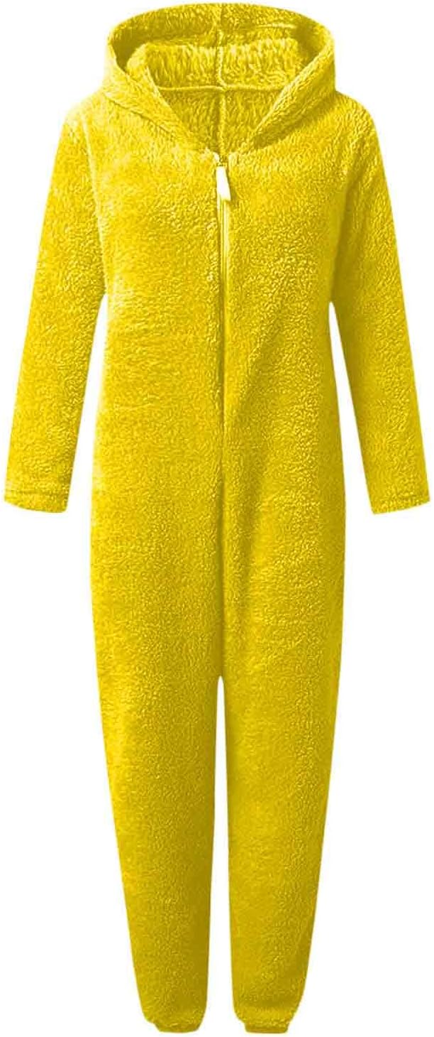 Sherpa Fuzzy Onesie with Hood - CozyCat