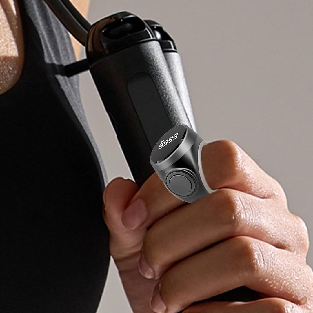 Anillo contador digital recargable de 4 dígitos para dedo – Calmero