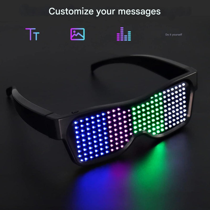 App-Programmable LED Party Glasses – GlowBeat