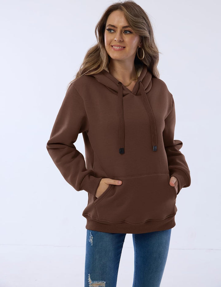 Women's Casual Fleece-Lined Hoodie - Lilly