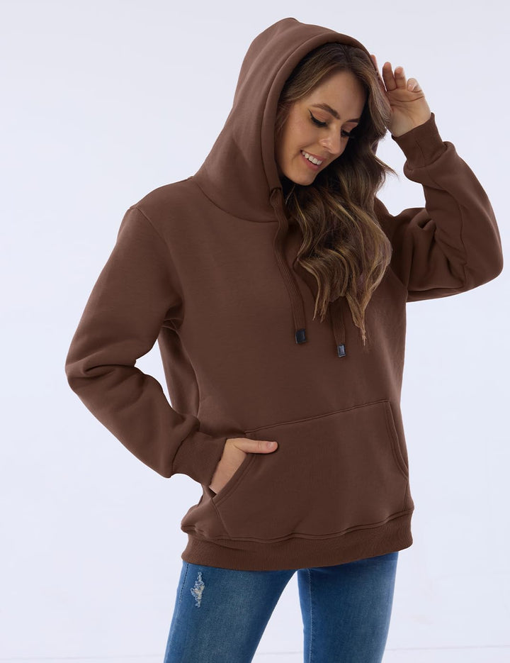 Women's Casual Fleece-Lined Hoodie - Lilly
