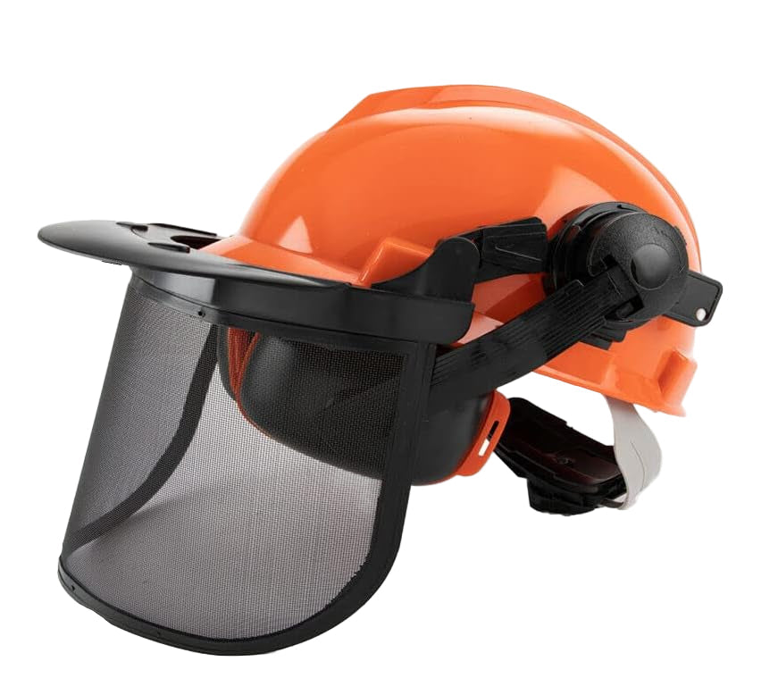 Forest Safety Helmet with Face Shield & Earplugs – ArborMax
