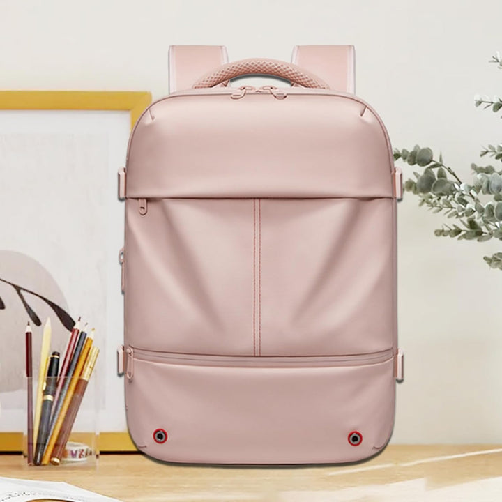Mochila de viaje expandible e impermeable con compresión al vacío – Arvid