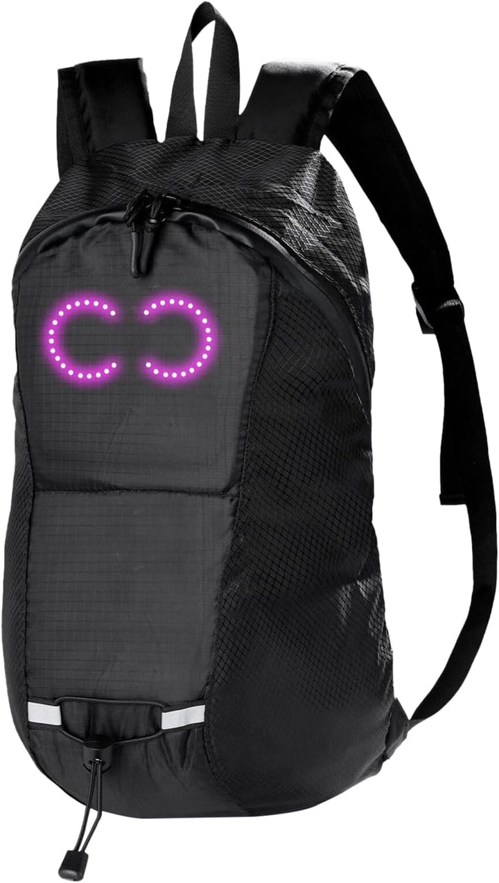 LED Travel Backpack – Waterproof Luminous Backpack with Music-Reactive Lighting – Nexora