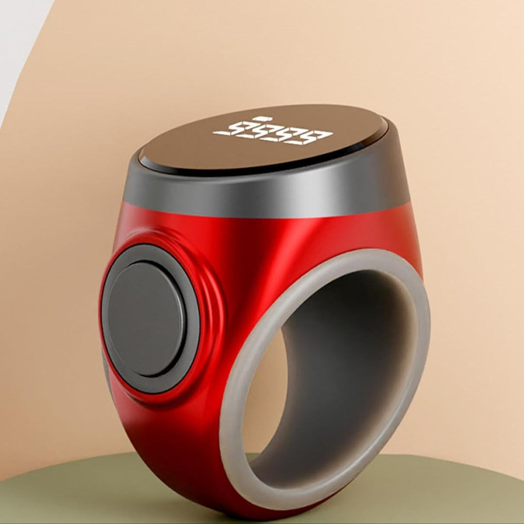 Anillo contador digital recargable de 4 dígitos para dedo – Calmero