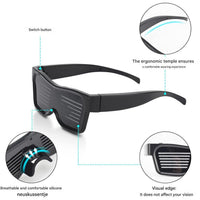 App-Programmable LED Party Glasses – GlowBeat