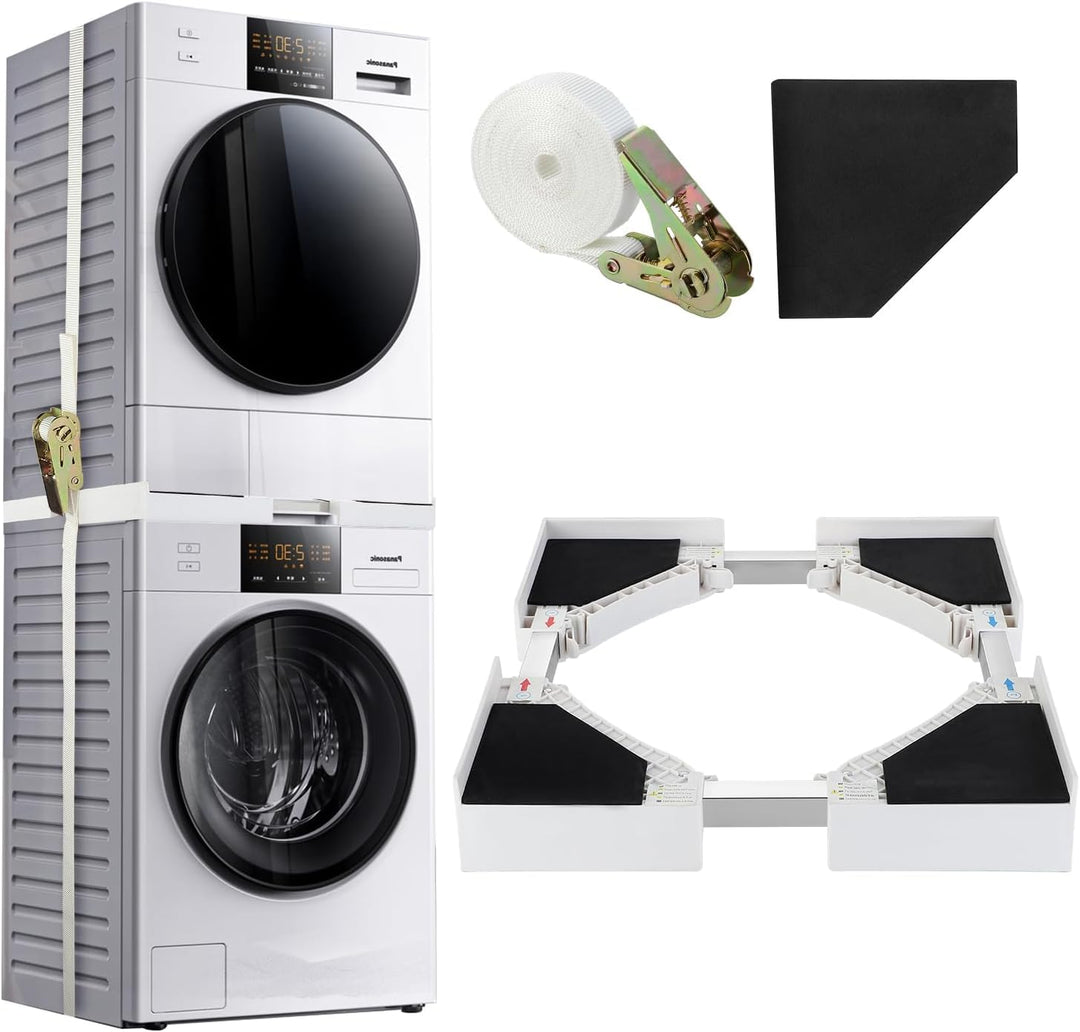 Kit apilable universal ajustable para lavadora y secadora