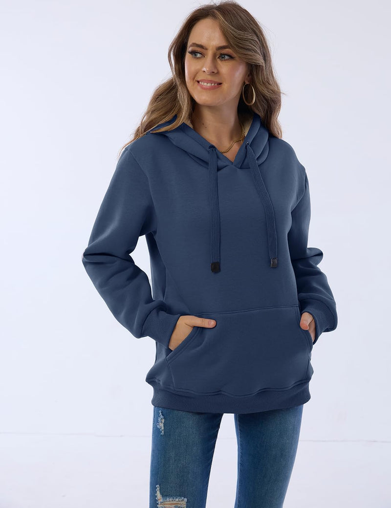 Women's Casual Fleece-Lined Hoodie - Lilly