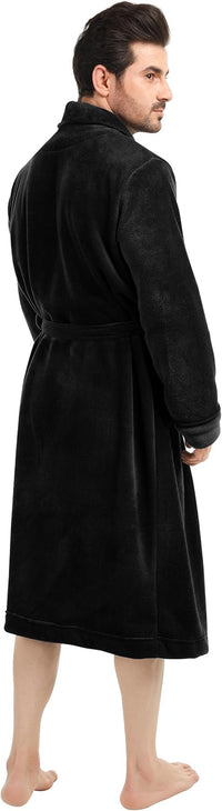 Comfortable Men's Fleece Bathrobe - Harry