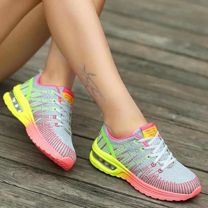 Modne ortopedyczne casualowe sneakersy dla kobiet - Liva