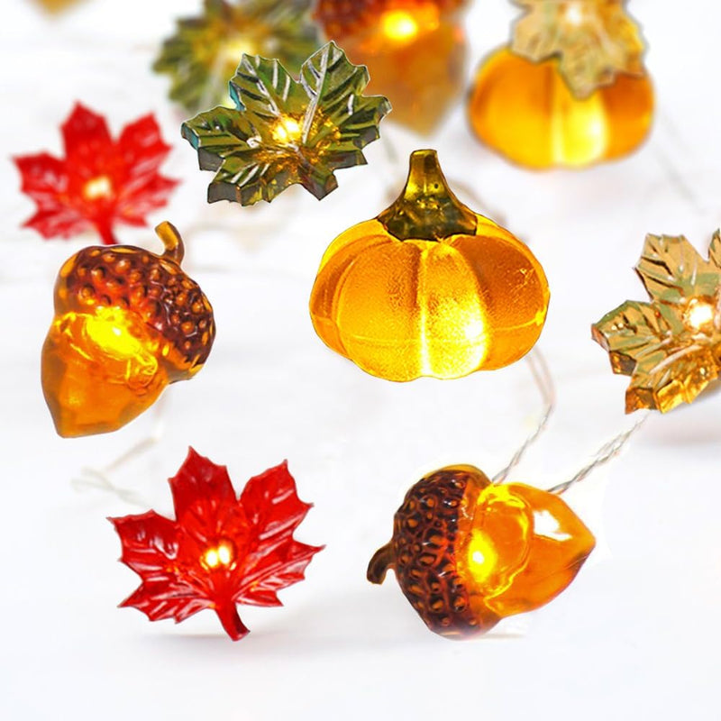 3D Eikel Herfst Lichtsllinger (3 m) - HarvestGlow