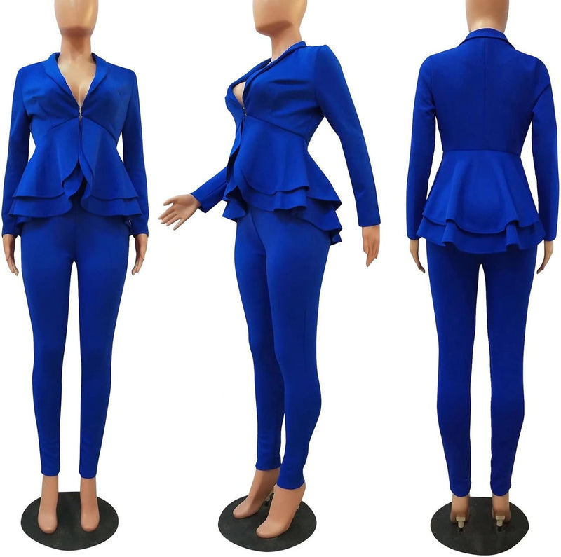 Blazer en Broek Set - Faylinn