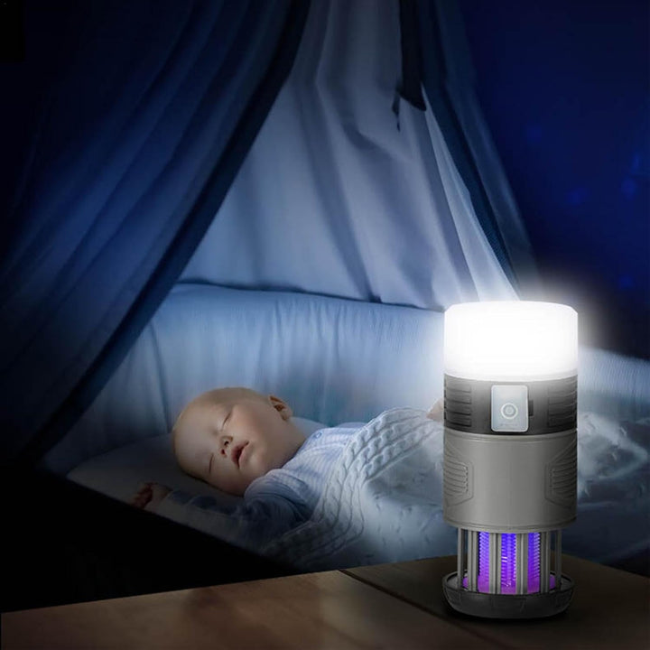 Lámpara trampa para moscas solar con lámpara UV – Zynora