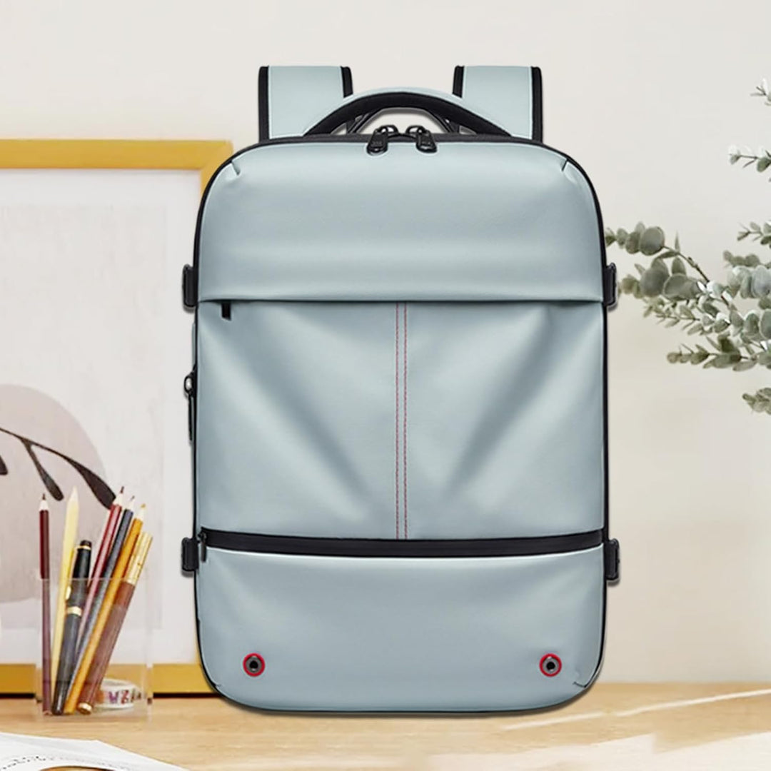 Mochila de viaje expandible e impermeable con compresión al vacío – Arvid