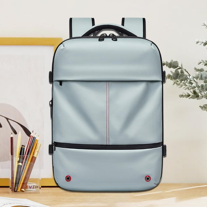 Mochila de viaje expandible e impermeable con compresión al vacío – Arvid