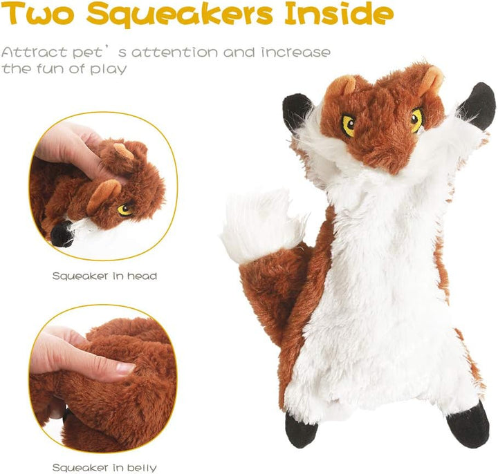 Durable Squeaky Dog Toy - Set of 5