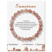 Natural Crystal Healing Energy Bracelet - Aria