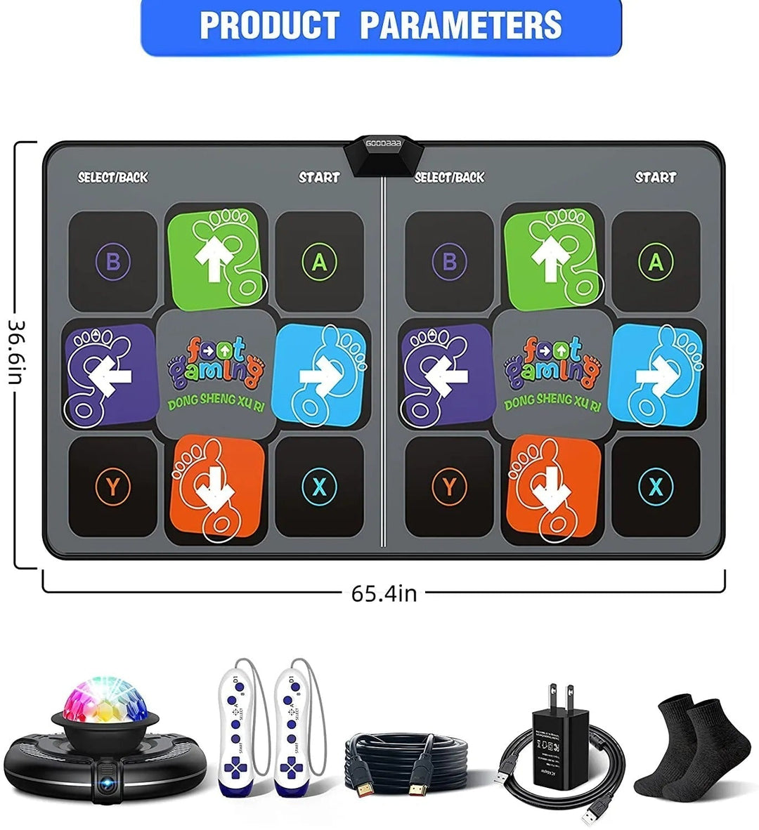 Interactive Dance Mat for Kids - DanceFun