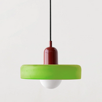 Colored Glass Pendant Lamp - BauLume