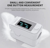Non-Invasive Finger Pulse Oximeter with LED Display - PrecisionPulse