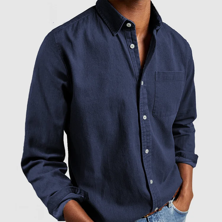 Casual Overhemd met Stijlvolle Details - Evan