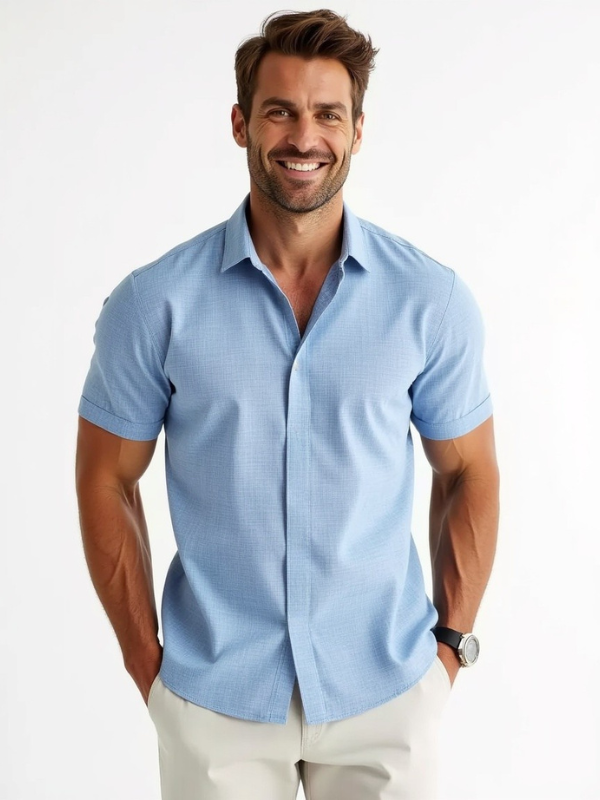 Trendy Summer Men's Shirt – Victor