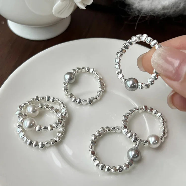 Galaxy Pearl Ring - Stella