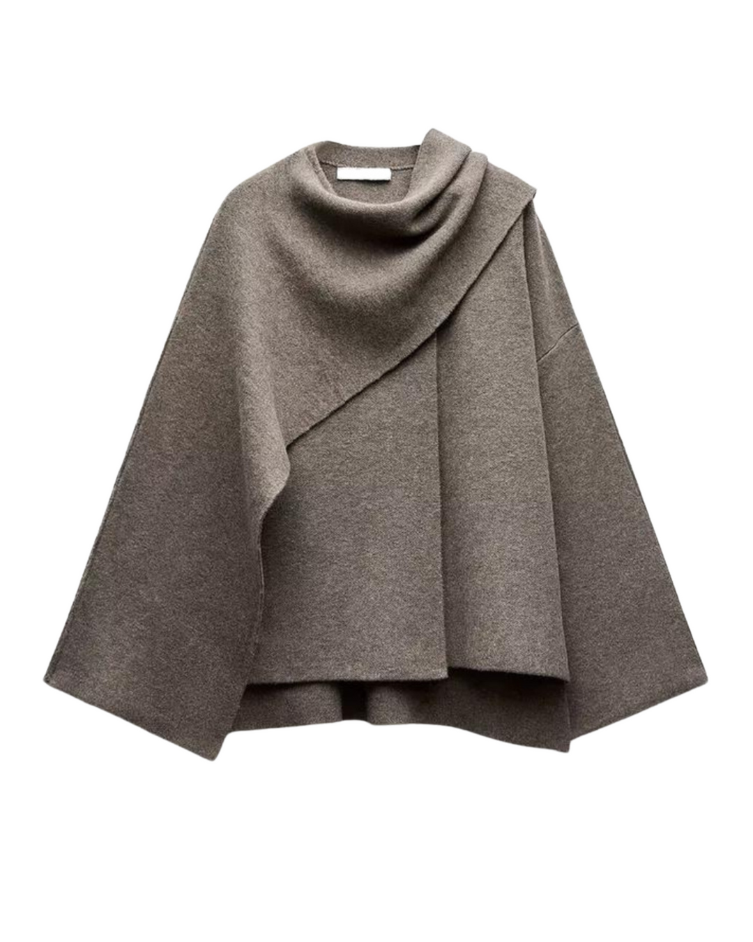 Stylish Women's Winter Poncho - Ella