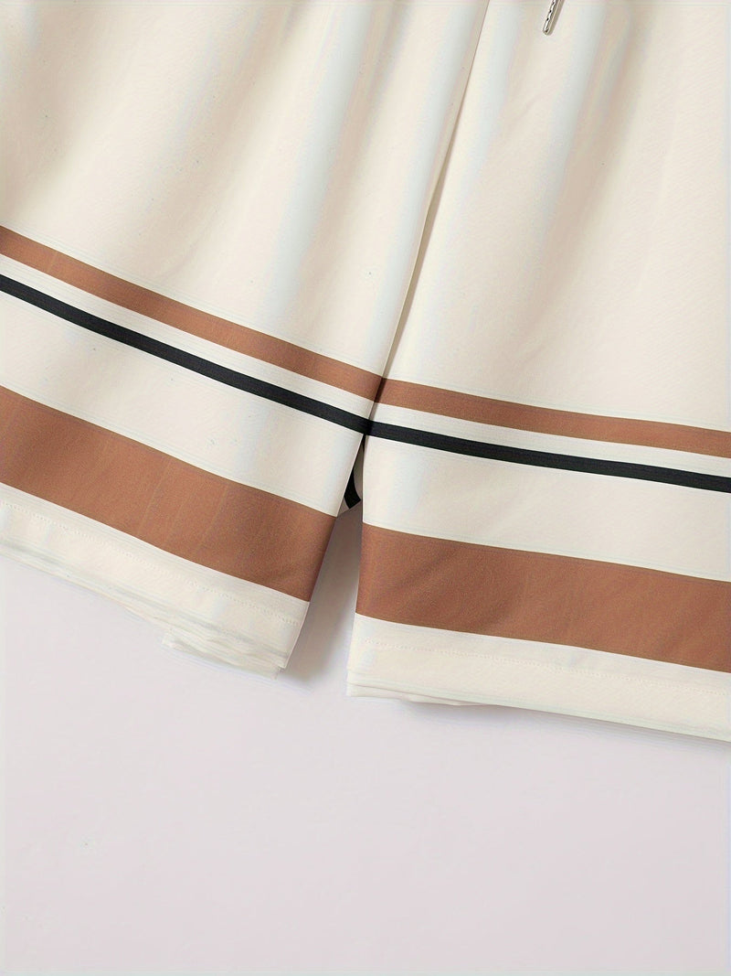 Two-Piece Set with Stripe Design - Mateo