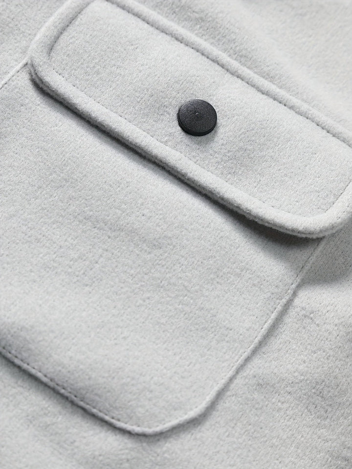 Casual Men’s Jacket with Flap Pockets - Ruben