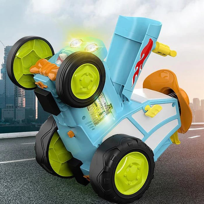 Samochód do trików z światłem i muzyką – SpinRacer