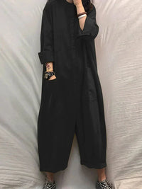 Luchtige zomer jumpsuit met ruime pasvorm dames – Livia