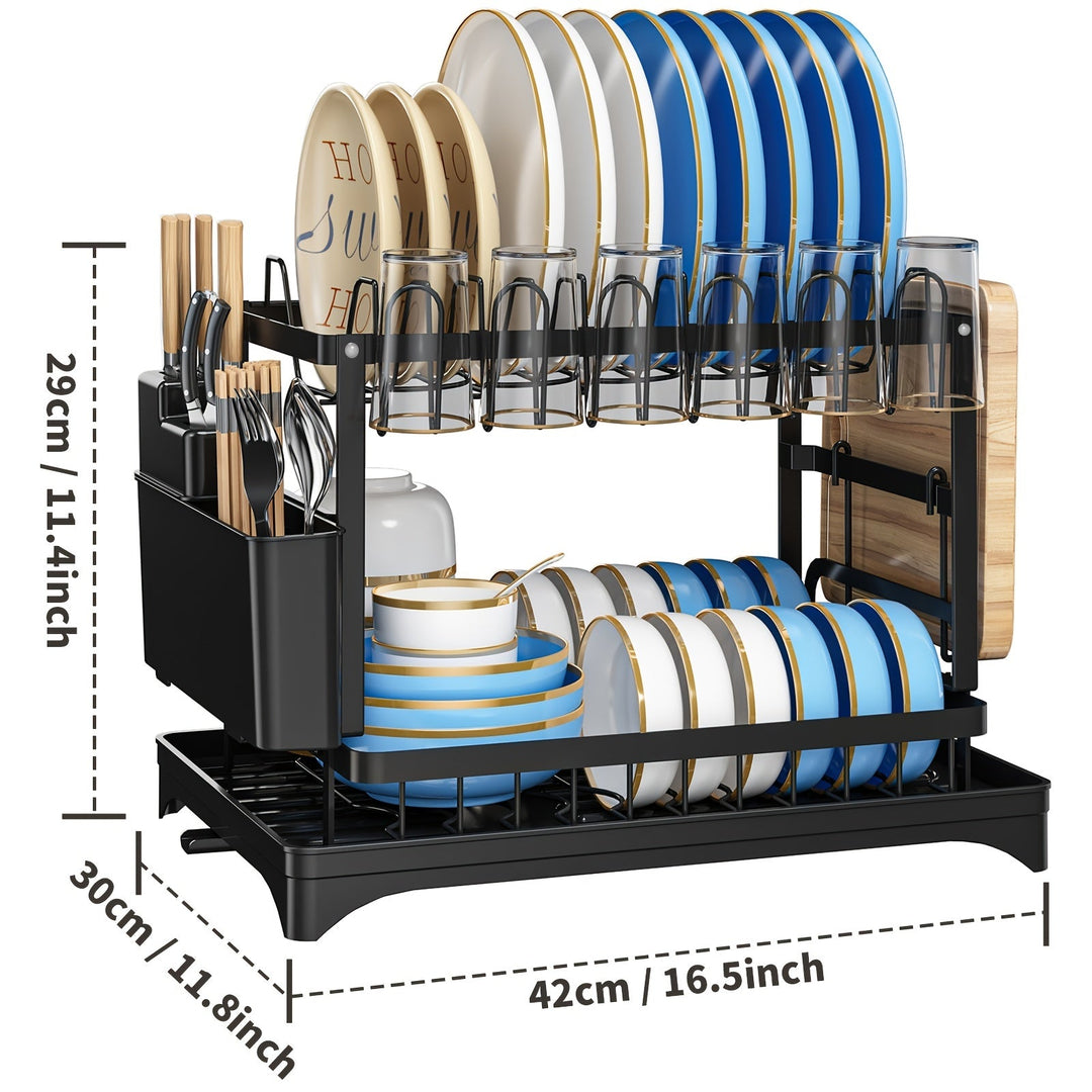 Stainless Steel Kitchen Dish Rack - Livano