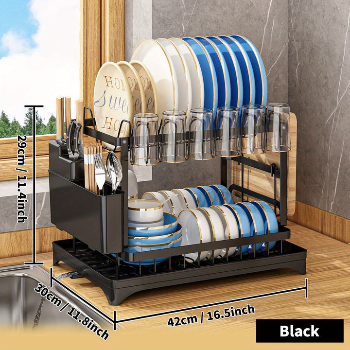 Stainless Steel Kitchen Dish Rack - Livano