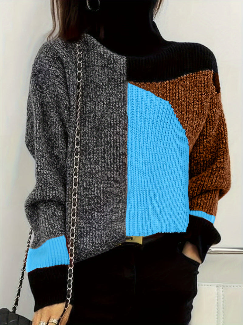 Warm Sweater with Collar - Lorena