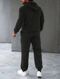 Fuzzy Fleece Two-Piece Outfit Set - Logan
