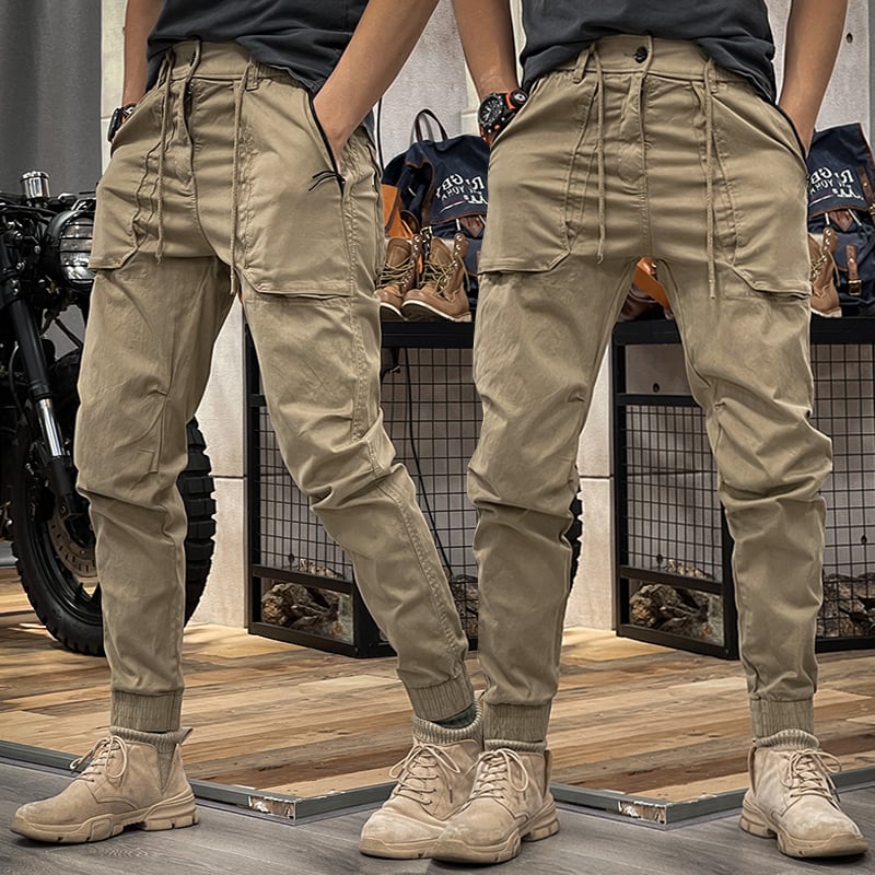 Stretchy Men's Cargo Pants - Axel