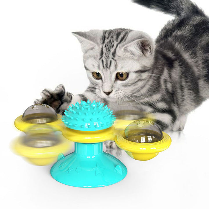 Katten Windmolen Krab- en Speelstation - TwirlPaws