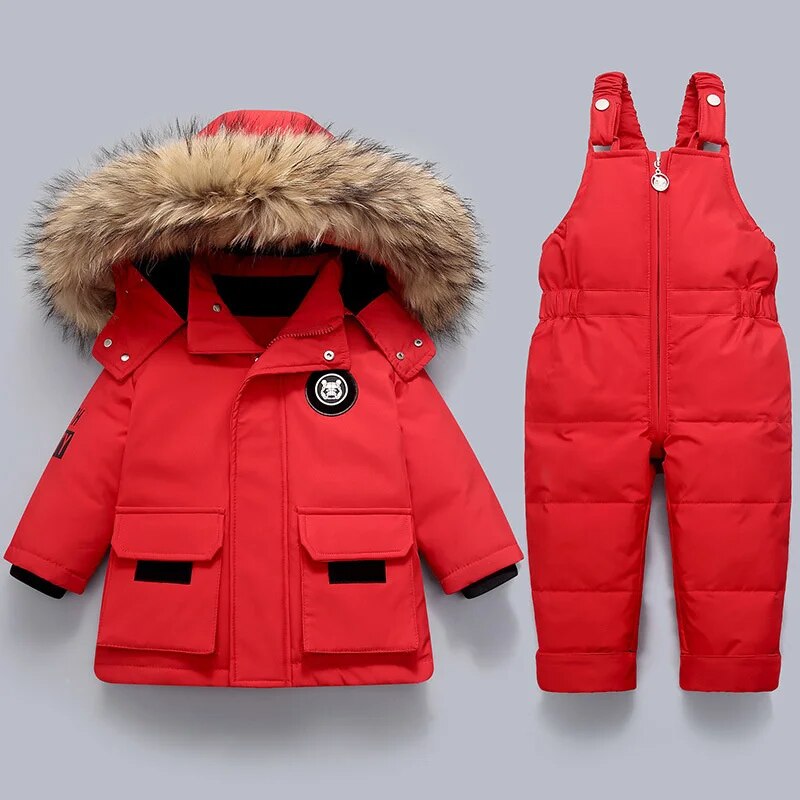 Warm Children's Jacket and Overall - Charlie