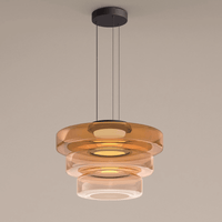Moderne Glazen Hanglamp in Bauhaus Stijl - AuroraSphere
