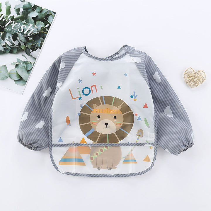Waterproof Baby Bib with Sleeves