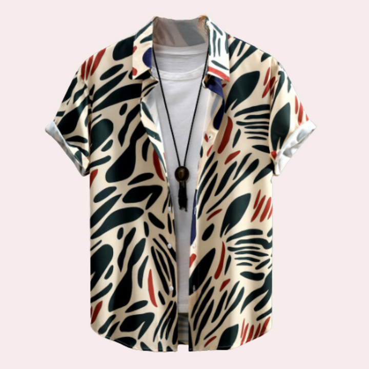 Casual Short-Sleeve Shirt for Men - Rafael