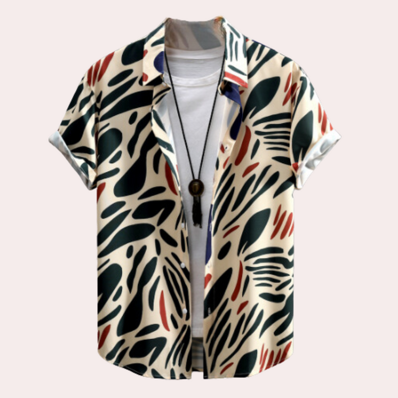 Casual Short-Sleeve Shirt for Men - Rafael