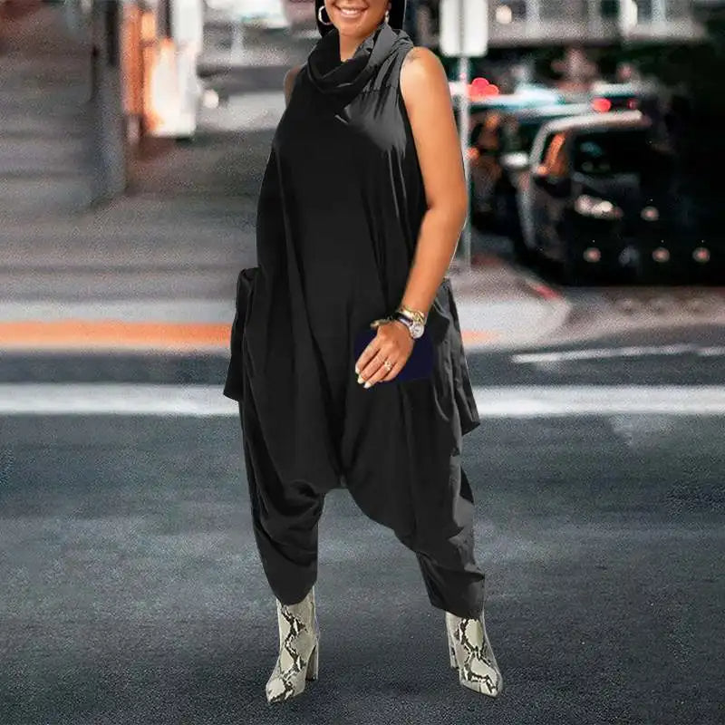 Sammy Jackson™ Madelief Plus Size Jumpsuit | Retro & Casual