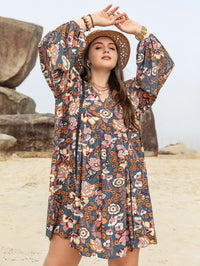 Sammy Jackson™ Jennifer Plus-Size Zomerjurk | Rustiek & Casual
