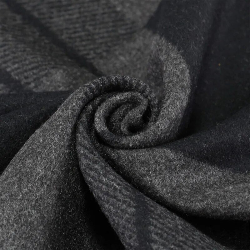 Sammy Jackson™ Checked Scarf | Stylish and warm cashmere scarf