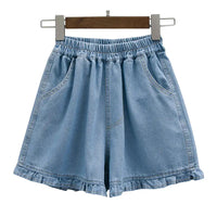 Sammy Jackson™ Linde Krótkie Spodnie Plus Size | Denim i Modne