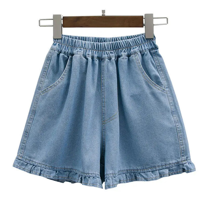 Sammy Jackson™ Linde Krótkie Spodnie Plus Size | Denim i Modne